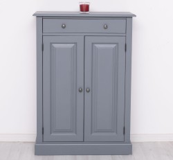 Dulap cu 2 usi si 1 sertar de la Rustic Butique PS422 - Culoare_P042 - VOPSIT