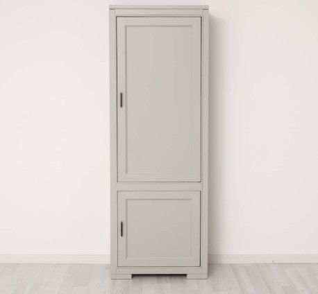 Dulap inalt cu 2 usi Pure de la Rustic Butique PS644 - Culoare_P013 - VOPSIT
