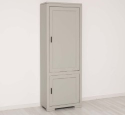 Dulap inalt cu 2 usi Pure de la Rustic Butique PS644 - Culoare_P013 - VOPSIT