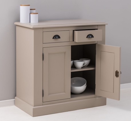 Bufet cu 2 usi, 2 sertare, BAS de la Rustic Butique PS70BAS - Culoare_P023 - VOPSIT
