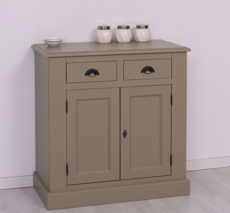 Bufet cu 2 usi, 2 sertare, BAS de la Rustic Butique PS70BAS - Culoare_P031 - VOPSIT
