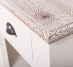 Bufet cu 2 usi, 2 sertare, BAS de la Rustic Butique PS70BAS - Culoare Top_P071 - Culoare Corp_P039 - DUBLU COLOR
