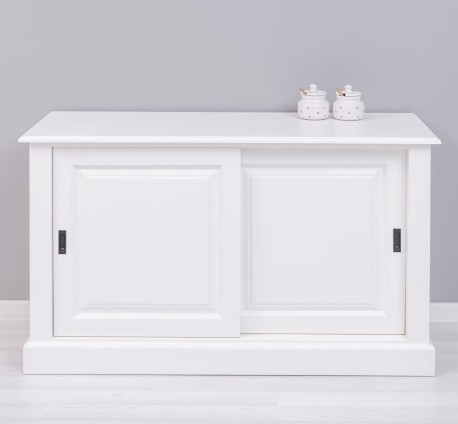 Bufet cu 2 usi glisante de la Rustic Butique PS597BAS - Culoare_P039 - VOPSIT