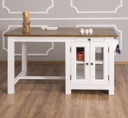 Insula de bucatarie de la Rustic Butique PS682 - Culoare Top_P084 - Culoare Corp_P004A - DUBLU COLOR