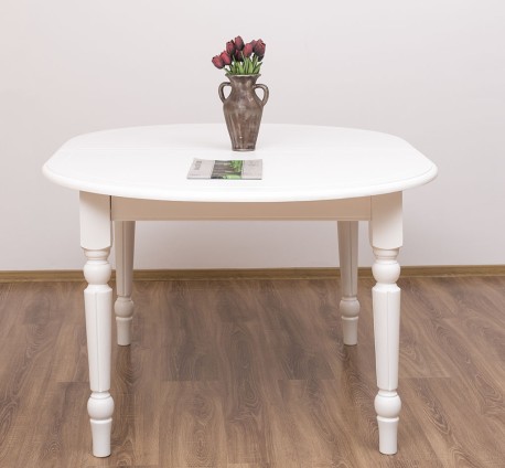 Masa ovala extensibila 210/250cm de la Rustic Butique PS524 - Culoare_P004 - VOPSIT