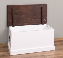 Cufar 90x45x45cm de la Rustic Butique PS54 - Culoare Top_P056 - Culoare Corp_P029++P004A - TRIPLU COLOR