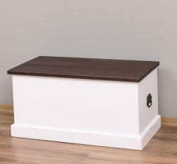 Cufar 90x45x45cm de la Rustic Butique PS54 - Culoare Top_P056 - Culoare Corp_P029++P004A - TRIPLU COLOR