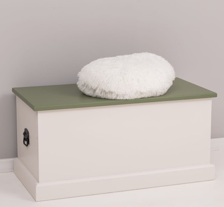 Cufar 90x45x45cm de la Rustic Butique PS54 - Culoare Top_P038 - Culoare Corp_P015A - DUBLU COLOR