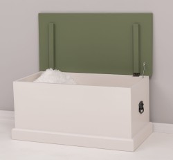Cufar 90x45x45cm de la Rustic Butique PS54 - Culoare Top_P038 - Culoare Corp_P015A - DUBLU COLOR