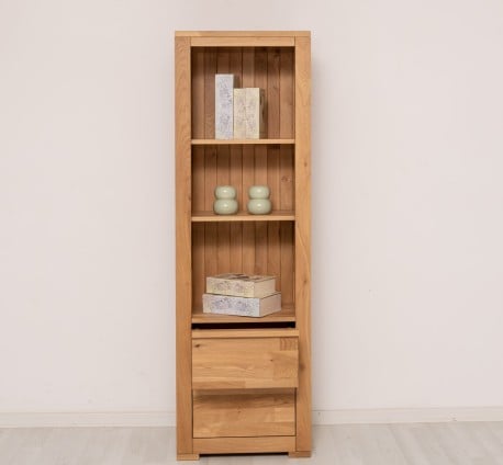 Etajera cu doua sertare Wild Oak, sertare pe sine metalice de la Studio Szel OPS631 - Culoare_P061 - LACUIT