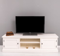 Comoda TV 2 usi, 1 raft de la Rustic Butique PS417 - Culoare_P039 - VOPSIT