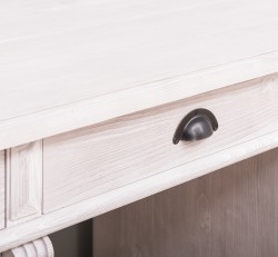 Birou cu 2 usi si 3 sertare, Colectia Directoire de la Rustic Butique PS115 - Culoare_P080 - PERIAT ADANC