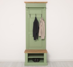 Cuier cu spatiu deschis de la Rustic Butique PS537 - Culoare Top_P001 - Culoare Corp_P054 - DUBLU COLOR