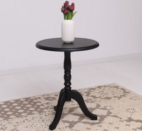 Masa cafea rotunda de la Rustic Butique PS400 - Culoare_P003 - VOPSIT