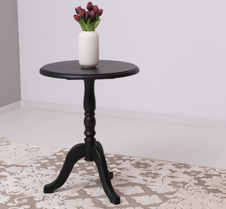 Masa cafea rotunda de la Rustic Butique PS400 - Culoare_P003 - VOPSIT