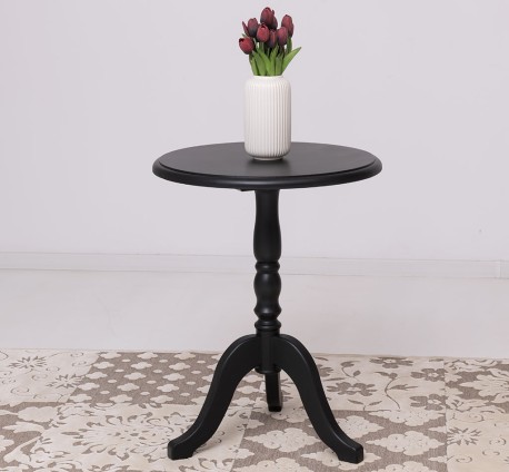 Masa cafea rotunda de la Rustic Butique PS400 - Culoare_P003 - VOPSIT