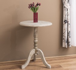 Masa cafea rotunda de la Rustic Butique PS400 - Culoare_P070 - PERIAT ADANC
