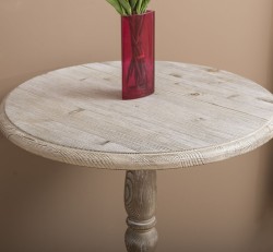 Masa cafea rotunda de la Rustic Butique PS400 - Culoare_P070 - PERIAT ADANC