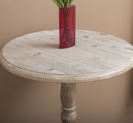 Masa cafea rotunda de la Rustic Butique PS400 - Culoare_P070 - PERIAT ADANC