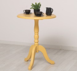 Masa cafea rotunda de la Rustic Butique PS400 - Culoare_P050 - VOPSIT