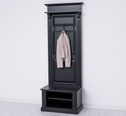 Consola cu picioare curbate, 1 sertar de la Rustic Butique PS537 - Culoare_P003 - VOPSIT