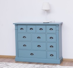 Comoda cu 12 sertare, Colectia Directoire de la Rustic Butique PS485 - Culoare_P008 - VOPSIT