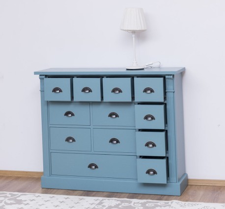Comoda cu 12 sertare, Colectia Directoire de la Rustic Butique PS485 - Culoare_P008 - VOPSIT