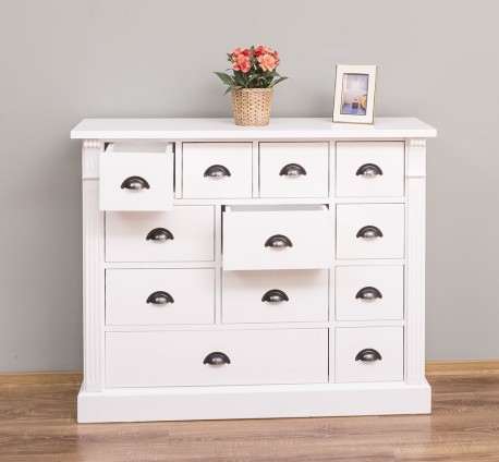 Comoda cu 12 sertare, Colectia Directoire de la Rustic Butique PS485 - Culoare_P004 - VOPSIT