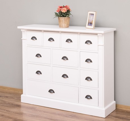 Comoda cu 12 sertare, Colectia Directoire de la Rustic Butique PS485 - Culoare_P004 - VOPSIT