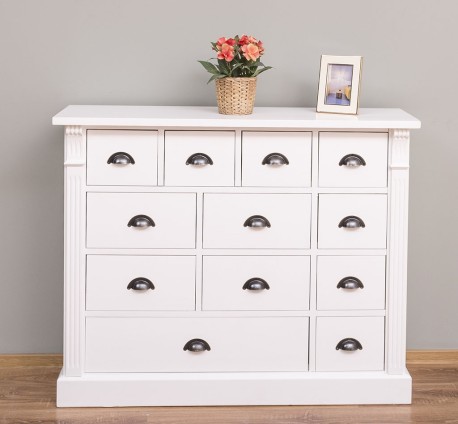 Comoda cu 12 sertare, Colectia Directoire de la Rustic Butique PS485 - Culoare_P004 - VOPSIT