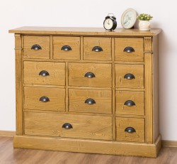 Comoda cu 12 sertare, Colectia Directoire de la Rustic Butique PS485 - Culoare_P082 - LACUIT & VOPSIT