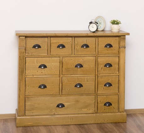 Comoda cu 12 sertare, Colectia Directoire de la Rustic Butique PS485 - Culoare_P082 - LACUIT & VOPSIT