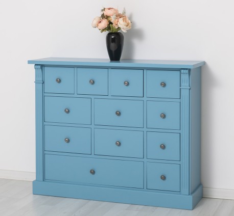 Comoda cu 12 sertare, Colectia Directoire de la Rustic Butique PS485 - Culoare_P053 - VOPSIT