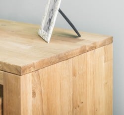 Comoda cu trei sertare Wild Oak, sertare pe sine metalice de la Studio Szel OPS632 - Culoare_P089 - ULEIAT