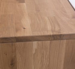 Comoda cu trei sertare Wild Oak, sertare pe sine metalice de la Studio Szel OPS632 - Culoare_P061 - LACUIT