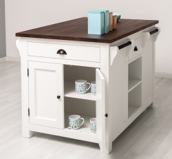 Insula de bucatarie de la Rustic Butique PS360 - Culoare Top_P081 - Culoare Corp_P039A - DUBLU COLOR