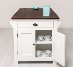 Insula de bucatarie de la Rustic Butique PS360 - Culoare Top_P081 - Culoare Corp_P039A - DUBLU COLOR