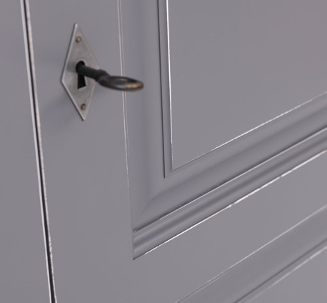 Dulap cu 1 usa si 1 sertar de la Rustic Butique PS293 - Culoare_P078A - VOPSIT ANTICHIZAT