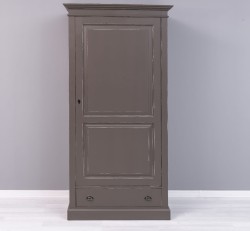 Dulap cu 1 usa si 1 sertar de la Rustic Butique PS293 - Culoare_P028A - VOPSIT ANTICHIZAT