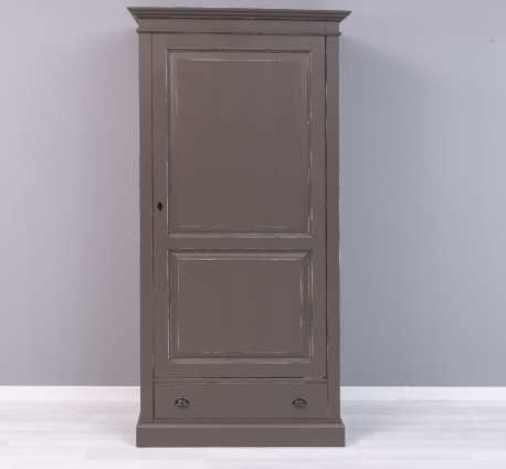 Dulap cu 1 usa si 1 sertar de la Rustic Butique PS293 - Culoare_P028A - VOPSIT ANTICHIZAT