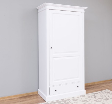 Dulap cu 1 usa si 1 sertar de la Rustic Butique PS293 - Culoare_P004 - VOPSIT