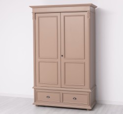 Dulap cu 2 usi si 2 sertare de la Rustic Butique PS105 - Culoare_P088 - VOPSIT