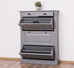 Pantofar cu 3 usi si 2 sertare de la Studio Szel PS415 - Culoare_P078A - VOPSIT ANTICHIZAT