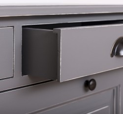 Pantofar cu 3 usi si 2 sertare de la Studio Szel PS415 - Culoare_P078A - VOPSIT ANTICHIZAT