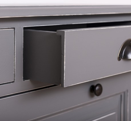 Pantofar cu 3 usi si 2 sertare de la Studio Szel PS415 - Culoare_P078A - VOPSIT ANTICHIZAT