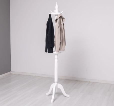 Cuier stativ hol din lemn masiv Fancy Chic de la Studio Szel PS695 - Culoare_P004 - VOPSIT