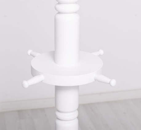 Cuier stativ hol din lemn masiv Fancy Chic de la Studio Szel PS695 - Culoare_P004 - VOPSIT
