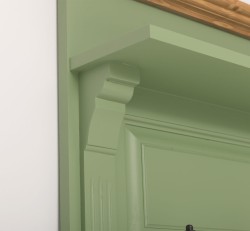 Cuier cu spatiu deschis de la Studio Szel PS537 - Culoare Top_P001 - Culoare Corp_P054 - DUBLU COLOR
