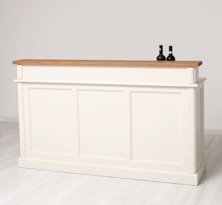 Bar cu 4 sertare, 4 compartimente deschise, blat stejar - PS578-TOP OAK