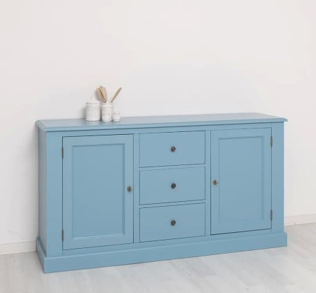 Bufet cu 2 usi, 3 sertare, BAS de la Studio Szel PS370BAS - Culoare_P053 - VOPSIT